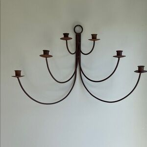 Arhaus Rustic Wall Candle Holder